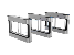 DS-K6B411TMX-R — Barrera Flap Derecha